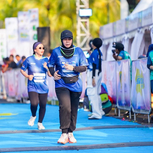Race photo from BOGORUN 2026