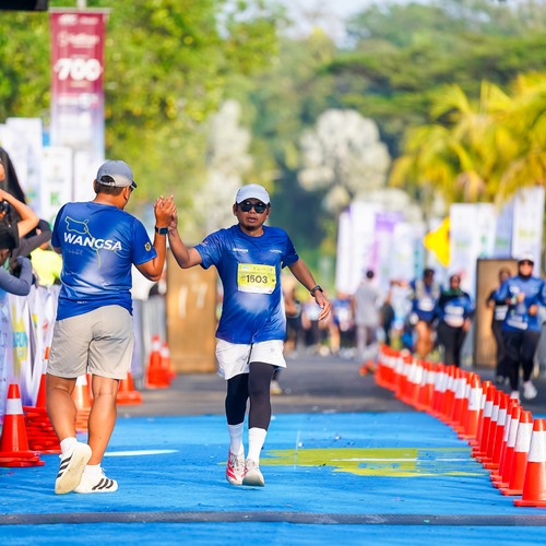 Race photo from BOGORUN 2026