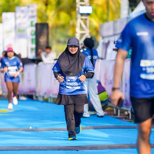 Race photo from BOGORUN 2026