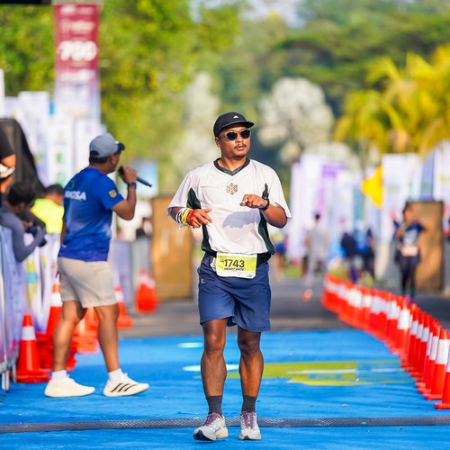 Race photo from BOGORUN 2026