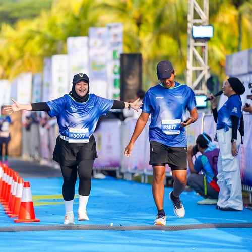 Race photo from BOGORUN 2026