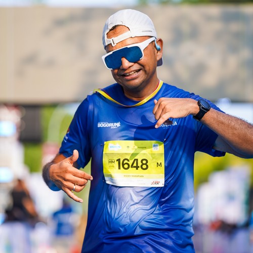 Race photo from BOGORUN 2026