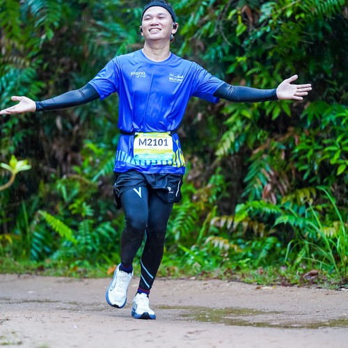 Race photo from Belitung Multisport Festival