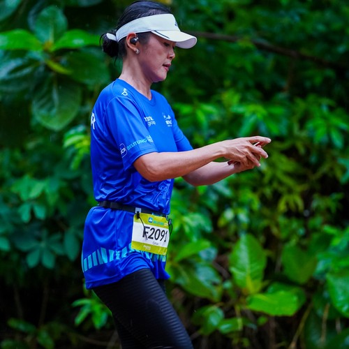 Race photo from Belitung Multisport Festival