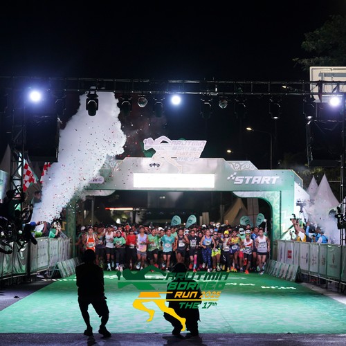 Race photo from ARUTMIN BORNEO RUN 2025