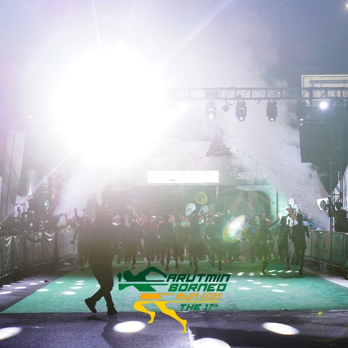 Race photo from ARUTMIN BORNEO RUN 2025