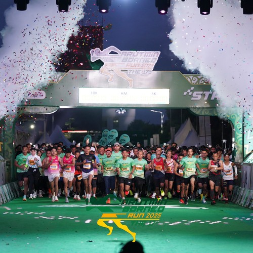 Race photo from ARUTMIN BORNEO RUN 2025