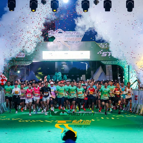 Race photo from ARUTMIN BORNEO RUN 2025