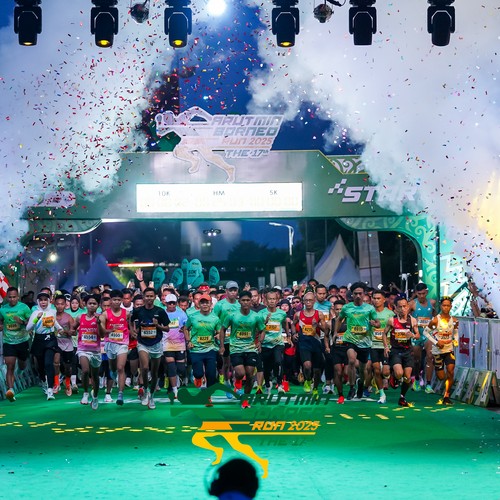 Race photo from ARUTMIN BORNEO RUN 2025