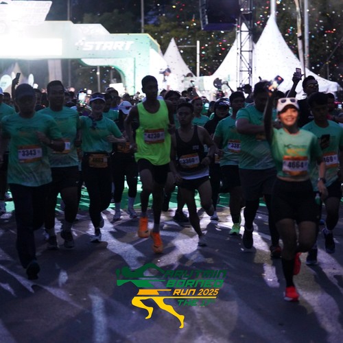 Race photo from ARUTMIN BORNEO RUN 2025
