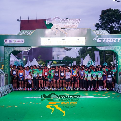 Race photo from ARUTMIN BORNEO RUN 2025