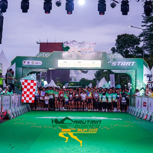 Race photo from ARUTMIN BORNEO RUN 2025