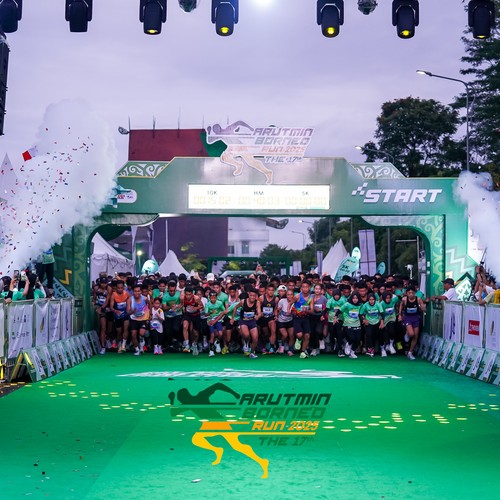 Race photo from ARUTMIN BORNEO RUN 2025