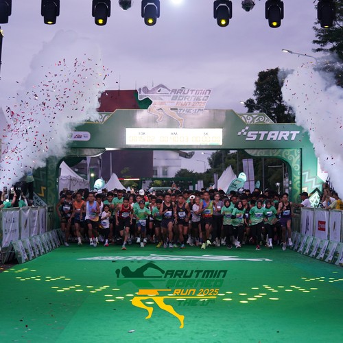 Race photo from ARUTMIN BORNEO RUN 2025