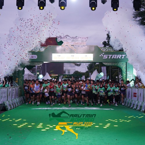 Race photo from ARUTMIN BORNEO RUN 2025