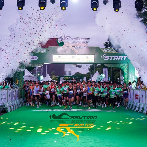 Race photo from ARUTMIN BORNEO RUN 2025