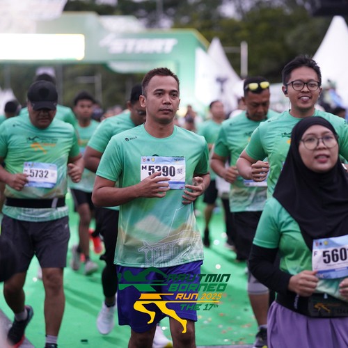 Race photo from ARUTMIN BORNEO RUN 2025