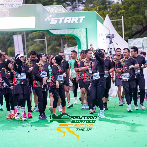 Race photo from ARUTMIN BORNEO RUN 2025