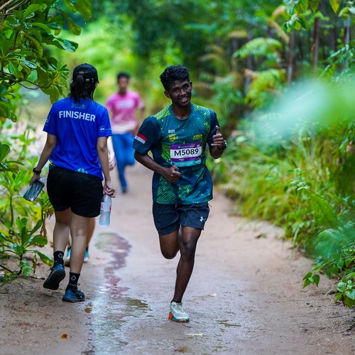 Race photo from Belitung Multisport Festival