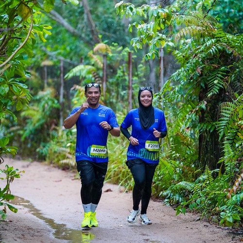 Race photo from Belitung Multisport Festival