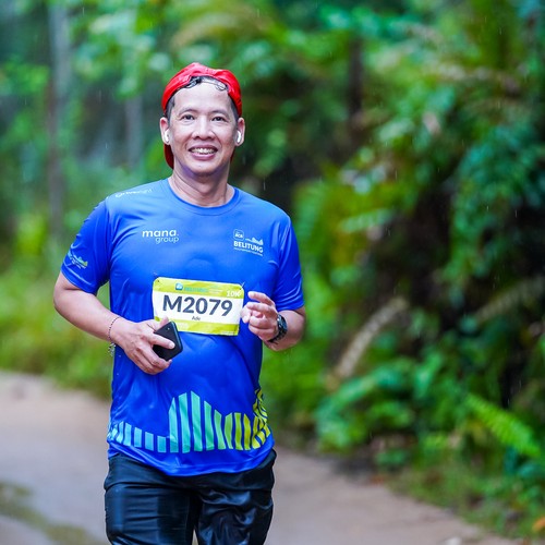 Race photo from Belitung Multisport Festival