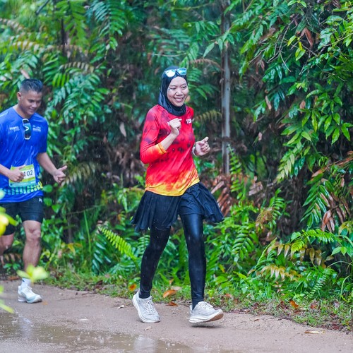 Race photo from Belitung Multisport Festival