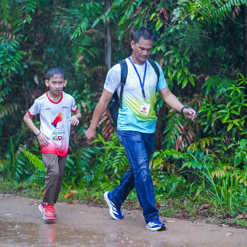 Race photo from Belitung Multisport Festival
