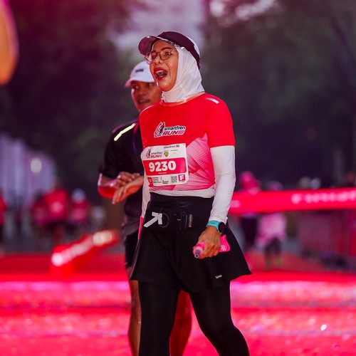 Race photo from SMARTFREN RUN 2026