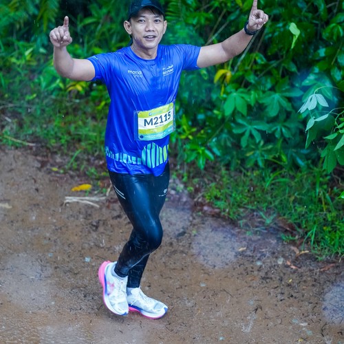 Race photo from Belitung Multisport Festival