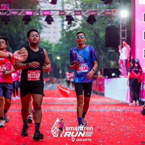 Race photo from SMARTFREN RUN 2026