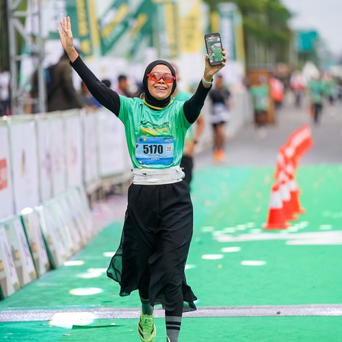 Race photo from ARUTMIN BORNEO RUN 2025