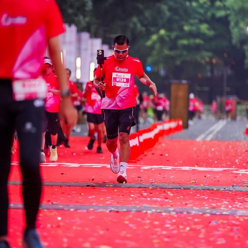 Race photo from SMARTFREN RUN 2026