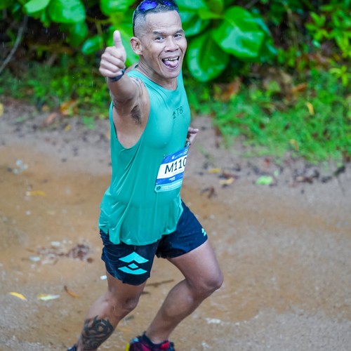 Race photo from Belitung Multisport Festival