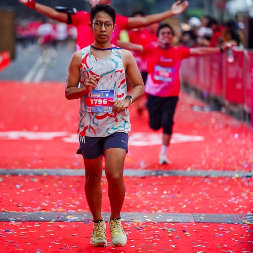 Race photo from SMARTFREN RUN 2026