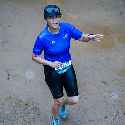 Race photo from Belitung Multisport Festival