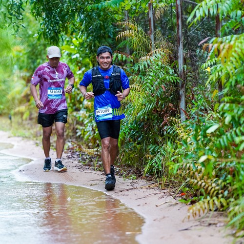 Race photo from Belitung Multisport Festival