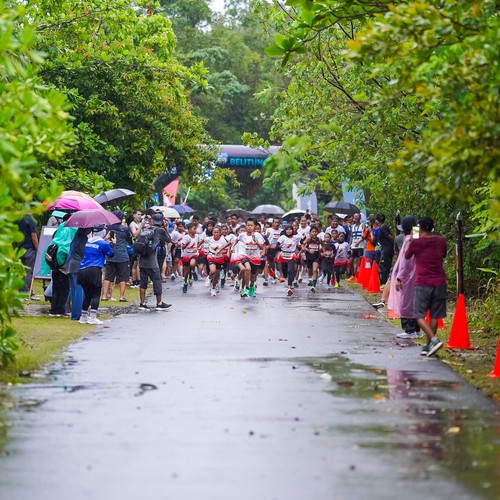 Race photo from Belitung Multisport Festival