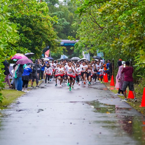 Race photo from Belitung Multisport Festival