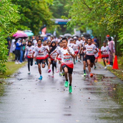 Race photo from Belitung Multisport Festival