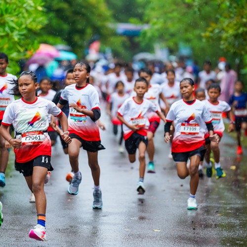 Race photo from Belitung Multisport Festival