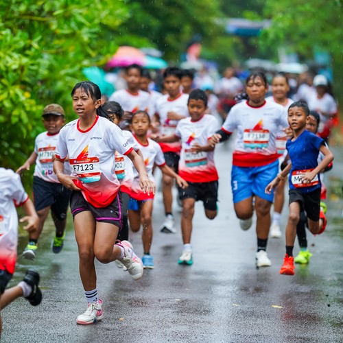 Race photo from Belitung Multisport Festival