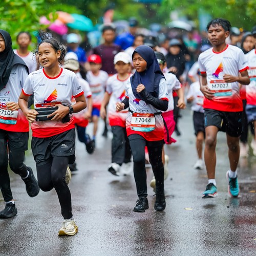 Race photo from Belitung Multisport Festival
