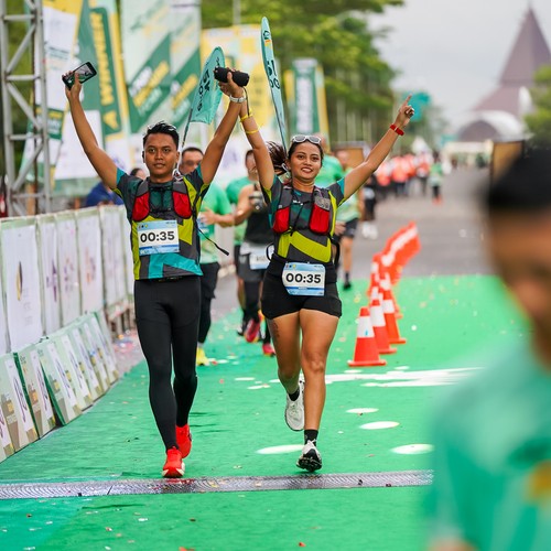 Race photo from ARUTMIN BORNEO RUN 2025