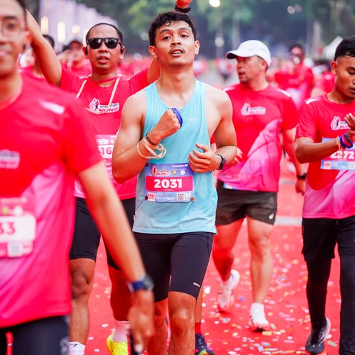 Race photo from SMARTFREN RUN 2026