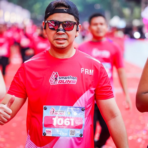 Race photo from SMARTFREN RUN 2026