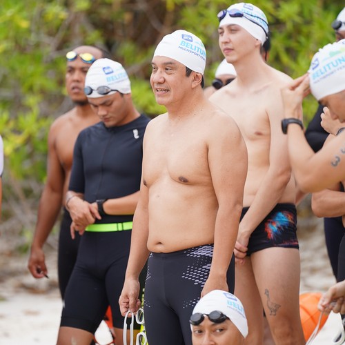 Race photo from Belitung Multisport Festival