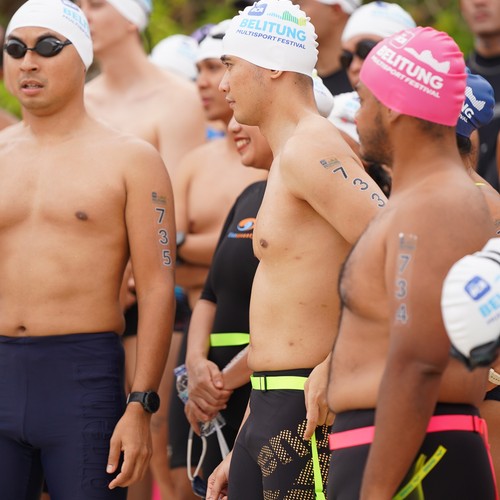 Race photo from Belitung Multisport Festival