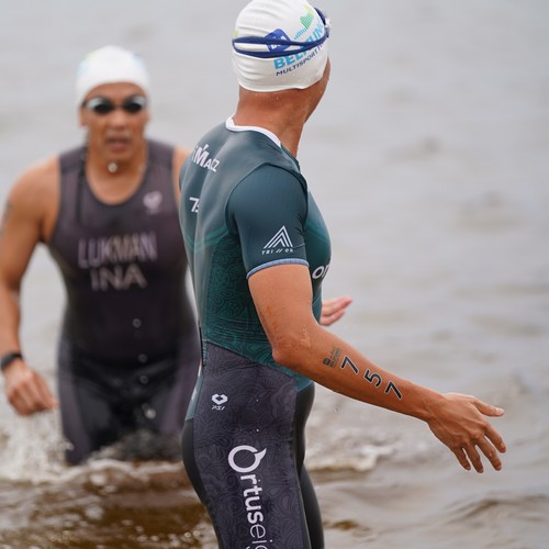 Race photo from Belitung Multisport Festival