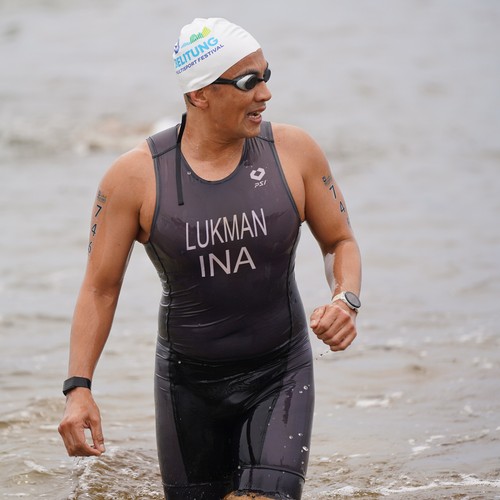 Race photo from Belitung Multisport Festival