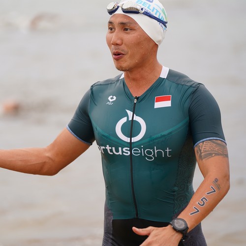 Race photo from Belitung Multisport Festival